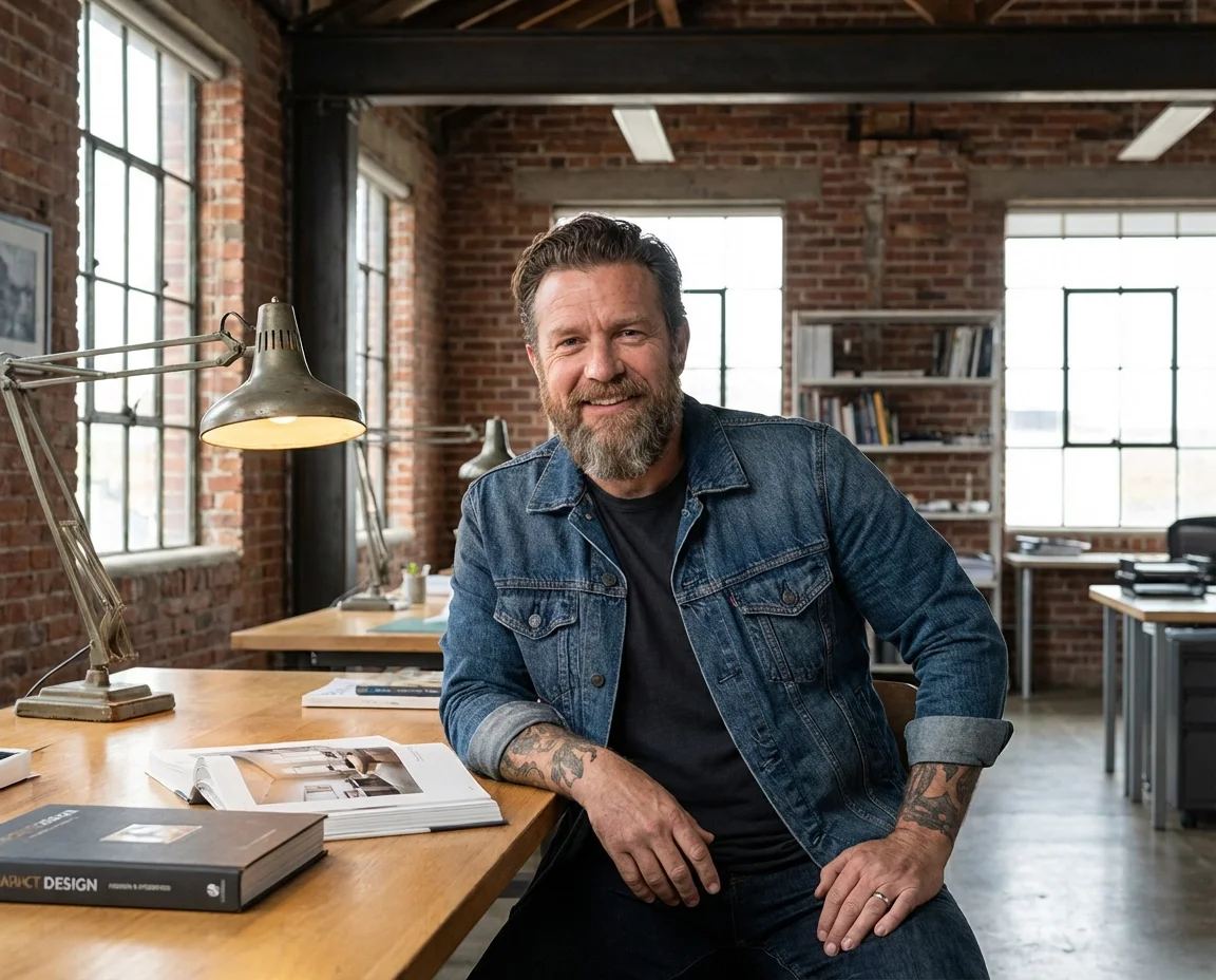 Senior B2B professional reviewing sales content